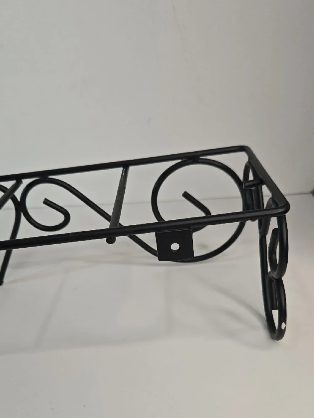 Black Metal Heart Decorative Wall Shelf - Home Wall Decor